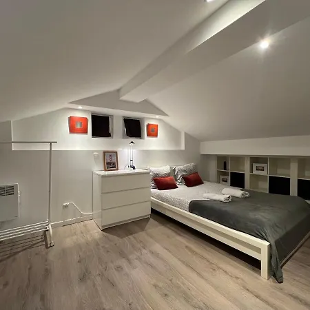 Apartment Confort Red And White - Parking *